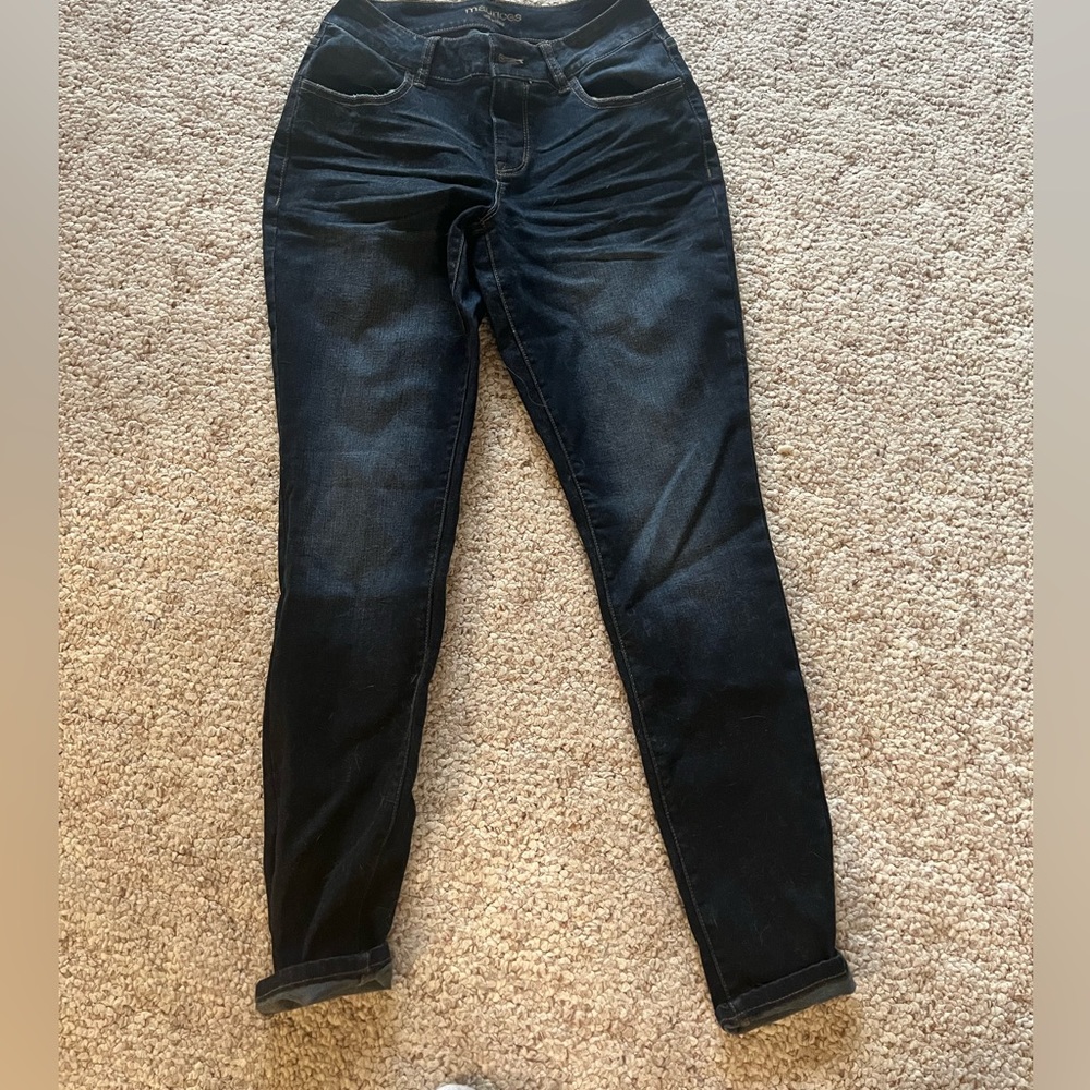 Dark wash jeans